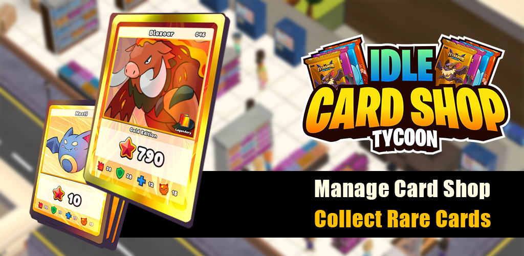 Idle Card Shop Tycoon